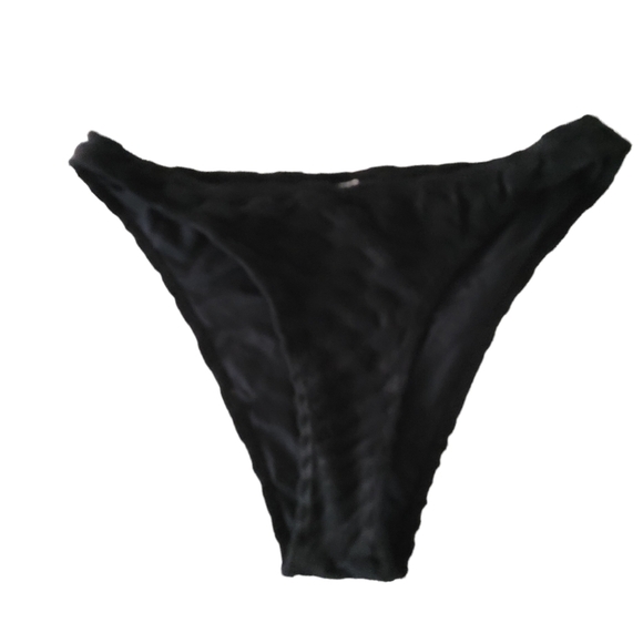 Good American Always Fits Good Waist Cheeky Black Bikini Bottom Size 1/S - Picture 6 of 11